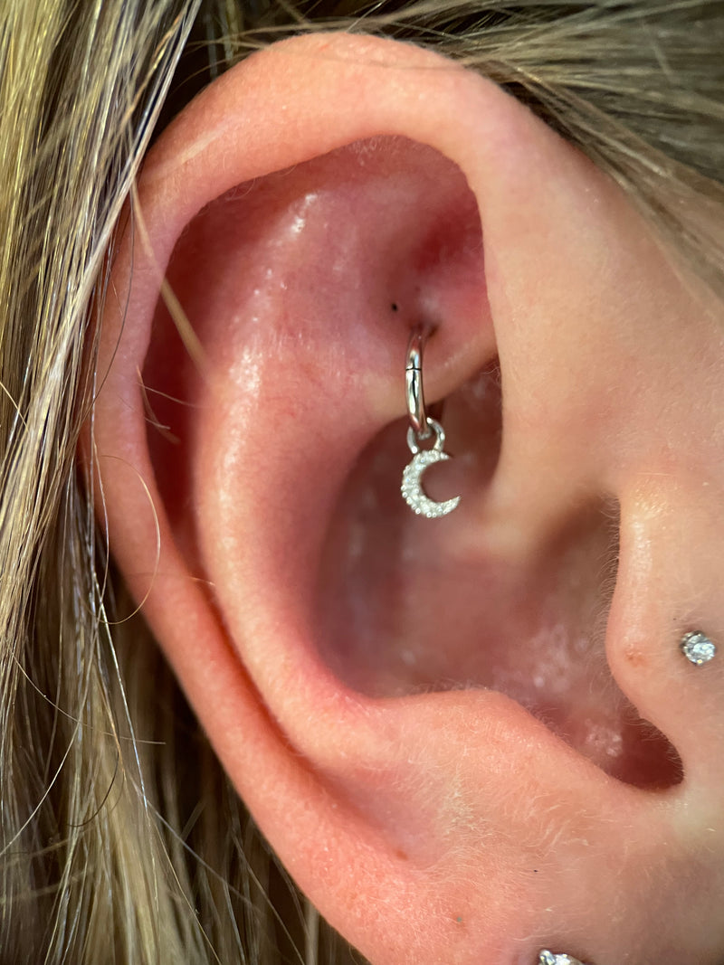 Heart Rook Ear Piercing Rook Heart