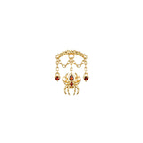 Modern Mood Bar End - Spider with Round Gemstones