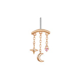 Modern Mood Cassiopeia Bar End - Faceted Gemstones