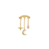 Modern Mood Cassiopeia Bar End - Faceted Gemstones