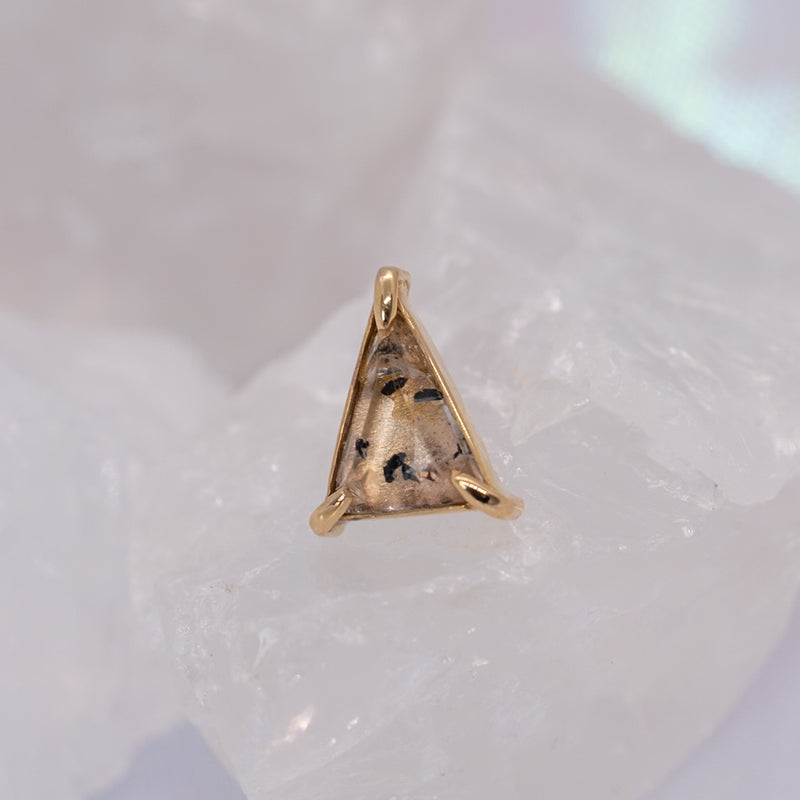 Quetzalli Jewelry Hematite Quartz End