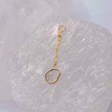 Quetzalli Jewelry White Diamond Charm