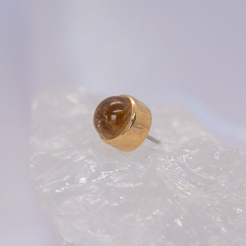 Quetzalli Jewelry Golden Rutilated Quartz End