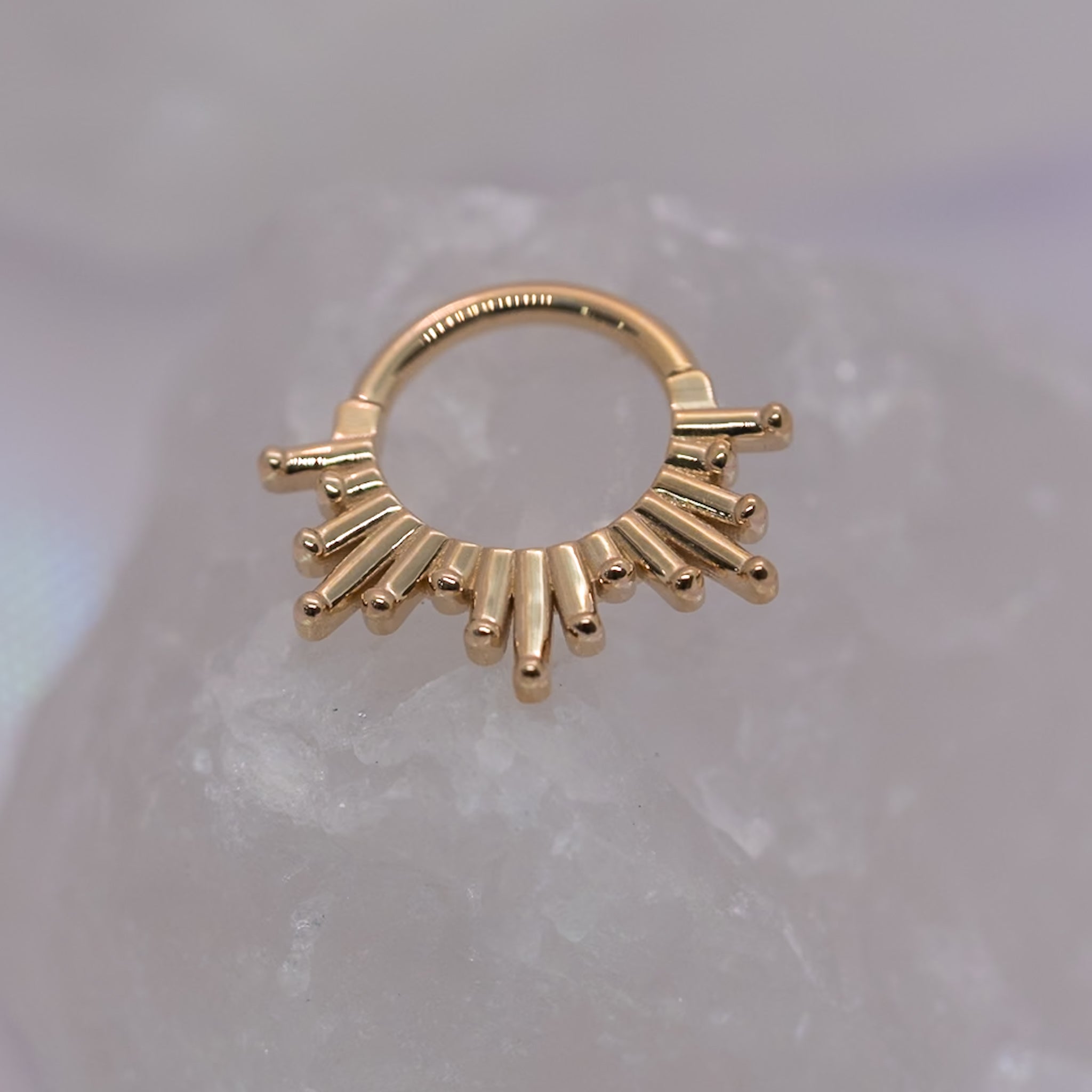 BVLA Ray of Light Ring (16G) – MANTRAFINEJEWELLERY.COM