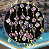 Modern Mood Diana Double Asscher Cut Sapphire End