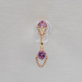 BVLA Rianna J Curved Barbell - Threaded