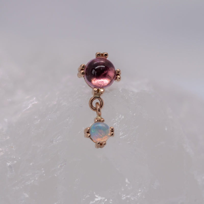 BVLA Cabochon Duet (Threaded End)