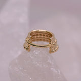 BVLA Two Toned Kaycee Hinge Ring