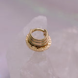 BVLA Hammered Noah Hinge Ring