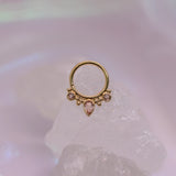 BVLA Eden Pear Seam Ring