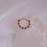 BVLA Violet Seam Ring - Septum Oriented