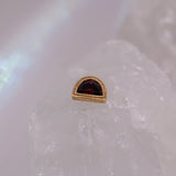 BVLA Milgrain Half Moon Bezel - Threaded