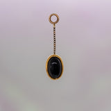 Quetzalli Jewelry Oval Cab Dangle Charm