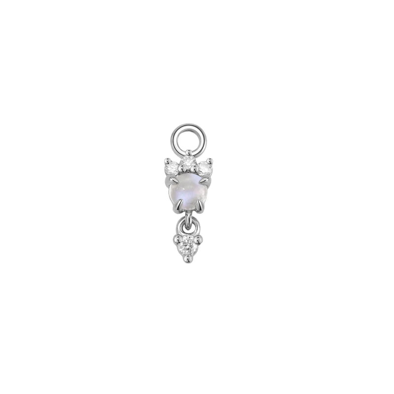 Modern Mood Leia Charm With Diamond Drop