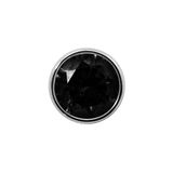 Junipurr Jewelry Titanium Bezel-Set Gem