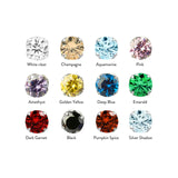 Junipurr Jewelry Prong-Set Gem 3 Claws - Threadless