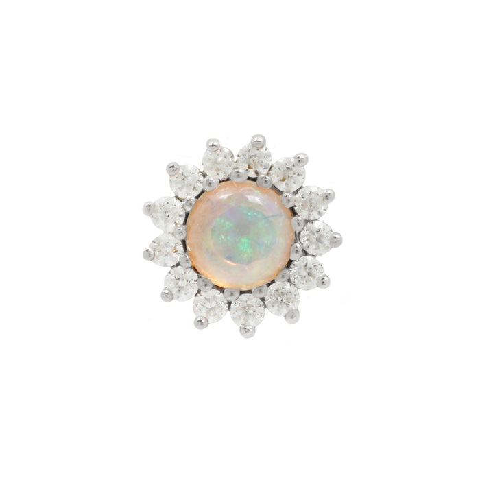 Buddha Jewelry Delphine Opal + CZ