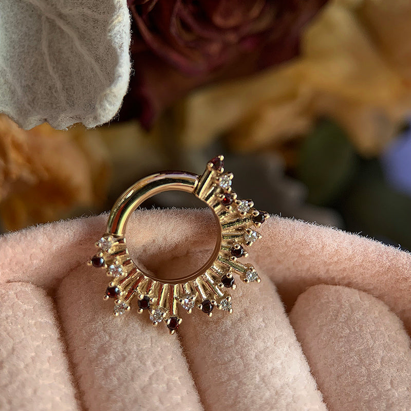 Clicker Bvla Cost Conch Piercing Septum Ear Clicker Hoop Double