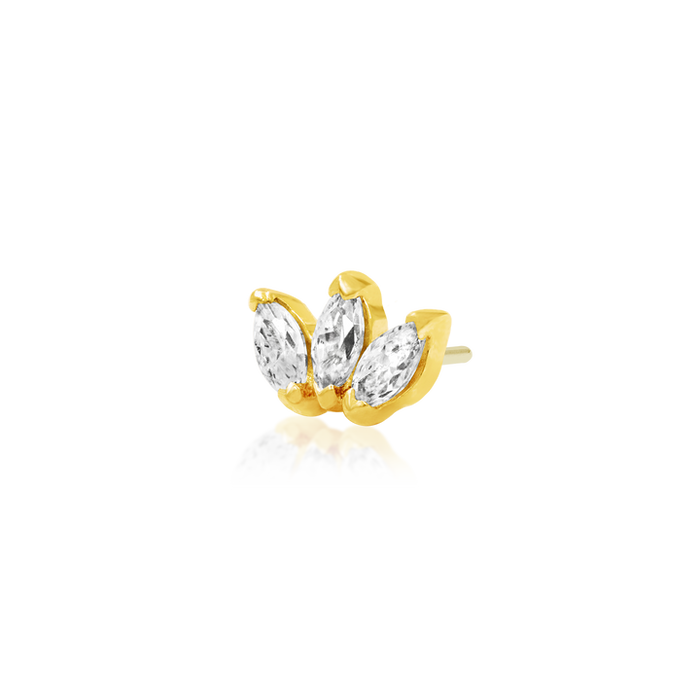 Long Purple Crystal Marquise Earrings | 367894 - lmbling