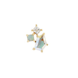 Buddha Jewelry Lyra Mercury Mist Topaz + Opal + CZ