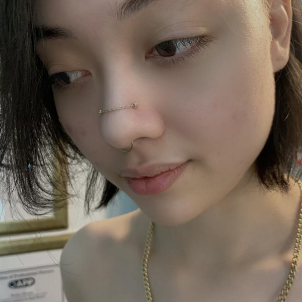 High Nostril Piercing