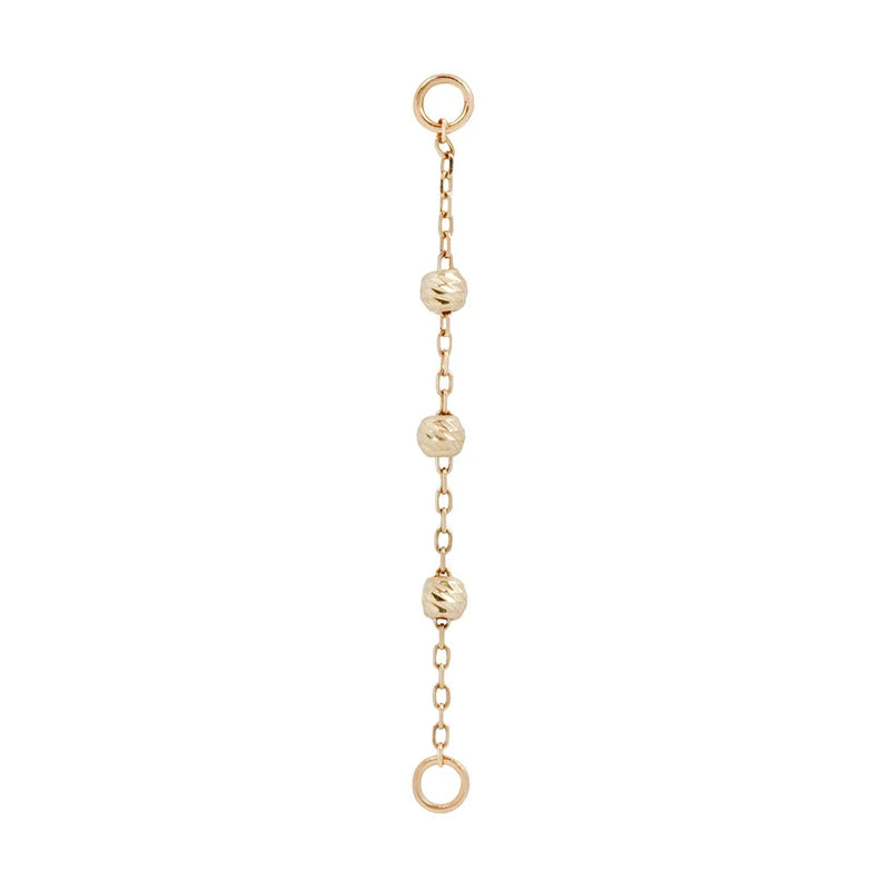 Buddha Jewelry Cressida 3 Bead Chain