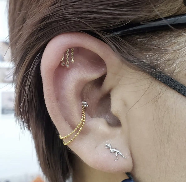 Helix / Flat / Faux Rook Piercing