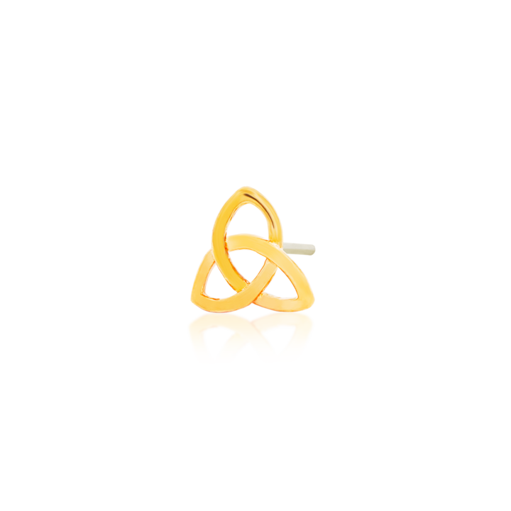 J-73 Junipurr Gold Celtic Knot (Yellow Gold)