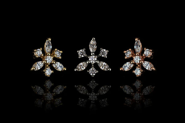 Junipurr Jewelry Gold Snowflake - Anna